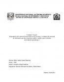 Importancia de la atención nutricional en las acciones y cuidados del personal de enfermería que dan al paciente adulto y adulto mayor enfermo