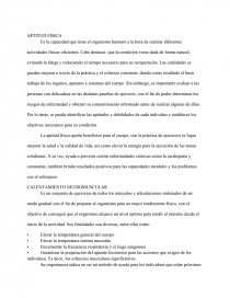 Aptitud deportiva. Página 1