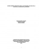 SAVING SHOWER, DISPOSITIVO PARA EL USO RACIONAL DE AGUA EN LA DUCHA EN LA CIUDAD DE VILLAVICENCIO