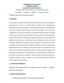 Laboratorio De Química Analítica Preparación de soluciones Acuosas