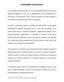 CONSUMISMO TECNOLÓGICO