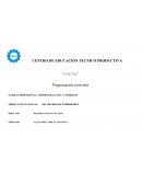 CONTEXTUALIZACIÓN DE LA UNIDAD DE COMPETENCIA