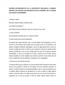 VERSIÓN ESTENOGRAFICA DE LA ENTREVISTA REALIZADA A GABRIEL INFANTE, SALVAVIDAS VOLUNTARIO EN PLAYA CONDESA, EN LA CIUDAD DE ACAPULCO GUERRERO