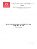 DESARROLLO DE HABILIDADES DIRECTIVAS ESTRATÉGICA CASO Quality S.A.