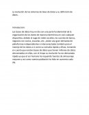 La evolución de los sistemas de base de datos y su definición de datos