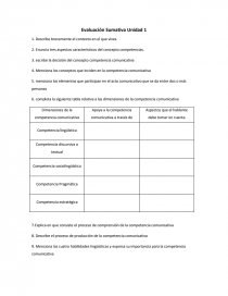 Evaluacion sumativa como. Página 1