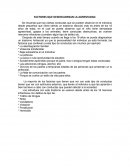 Facores que desencadenan la agresividad en el niño