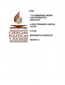 ESTADO Y CONSTITUCION “LA SOBERANIA DESDE LOS DIFERENTES ANGULOS”