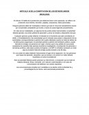 ARTICULO 16 DE LA CONSTITUCION DE LOS ESTADOS UNIDOS