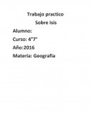Trabajo practico Sobre Isis