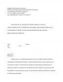 CREACION DE UN CENTRO DE ACOPIO AGRICOLA PARA EL ABASTECIMIENTO DE LOS PRINCIPALES RUBROS AGROALIMENTARIOS EN LA COMUNIDAD EL VERDE VALENTIN II MUNICIPIO PÁEZ DEL ESTADO BOLIVARIANO DE MIRANDA