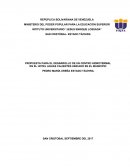 DESARROLLO DE UNAS AGUAS TERMALES EN EL HOTEL AGUAS CALIENTES DE EL MUNICIPIO PEDRO MARÍA UREÑA