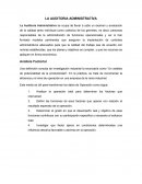 La Auditoria Adminisitrativa