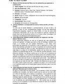 FILME: “EL VIEJO Y EL MAR”