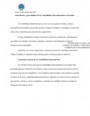 Antecedentes y Generalidades de la Contabilidad Gubernamental en el Ecuador.