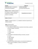 Modelos de cálculo con vectores y matrices: modelación de problemas que involucren el uso de matrices y su aritmética