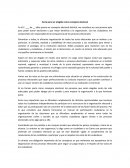 Carta para ser elegido como consejero electoral