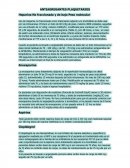 ANTIAGREGANTES PLAQUETARIOS Heparina No fraccionada y de bajo Peso molecular