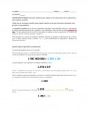 Uso de la notación científica para realizar cálculos en los que intervienen cantidades muy grandes o muy pequeñas.