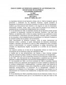 ENSAYO SOBRE LOS DERECHOS HUMANOS DE LAS PERSONAS CON DISCAPACIDAD EN GUATEMALA