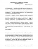 EL PROCESO DE LECTURA: UN ENFOQUE FENOMENOLÓGICO