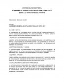 Informe de revisoria fiscal