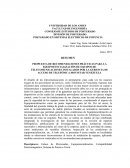 PROPUESTA DE RECOMENDACIONES PRÁCTICAS PARA LA EQUIPOTENCIALIZACIÓN DE EQUIPOS DE TELECOMUNICACIONES INSTALADOS POR LA GERENCIA DE ACCESO DE TELEFÓNICA-MOVISTAR VENEZUELA