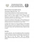 Una nueva Entrevista a un hablante Tzotzil