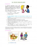 EL TEXTO DIALOGAD DEFINICIÓN