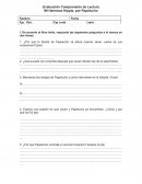 Evaluación Comprensión de Lectura Mi Hermano Hippie, por Papelucho