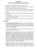 SOCIOLOGÍA Y PSICOLOGÍA DE LAS ORGANIZACIONES