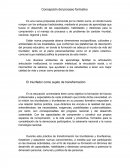 Concepción del proceso formativo. El triunfador como sujeto de transformación