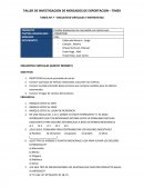 TALLER DE INVESTIGACION DE MERCADOS DE EXPORTACION – TIMEX TAREA Nª 7 – ENCUESTAS VIRTUALES Y ENTREVISTAS