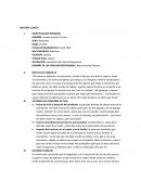 HISTORIA CLINICA HISTORIA DEL PROBLEMA ACTUAL