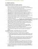 CARACTERIZACIÓN DEL PODER JUDICIAL