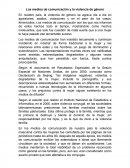 Los medios de comunicación y la violencia de género