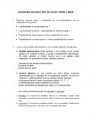 Cuestionario de lectura libro de Comics “dados y datos”