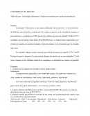 Título del caso: Tecnologías alimentarias: Estados de resultados por canales de distribución