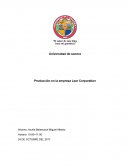 Producción en la empresa Lear Corporation