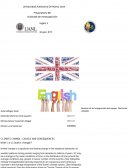 Ingles Actividad de metacogniciòn