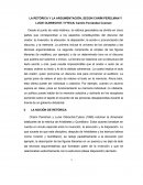 LA RETÓRICA Y LA ARGUMENTACIÓN, SEGÚN CHAÏM PERELMAN Y LUCIE OLBRECHST-TYTECA