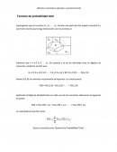 Ensayo sobre Teorema de la probabilidad