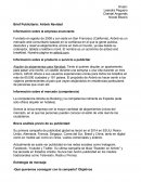 Información sobre la empresa anunciante