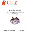 Tratamiento de las patologias bucales por bacterias, hongos y virus