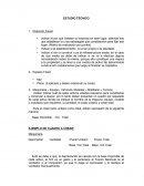 Estudio técnico organizacional y legal