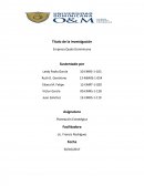 Como se da el Analisis estrategico de QUALA DOMINICANA