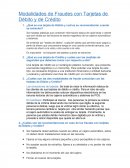 Modalidades de Fraudes con Tarjetas de Débito y de Crédito