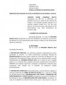 UNA NUEVA DEMANDA REIVINDICACION