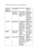 EVIDENCIA DE APRENDIZAJE 2.1 CUADRO COMPARATIVO