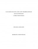 Ejemplo de una Historia de la Psicopatologia